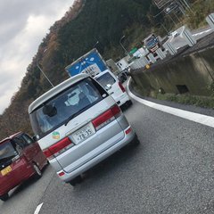 【車両火災】名阪国道…