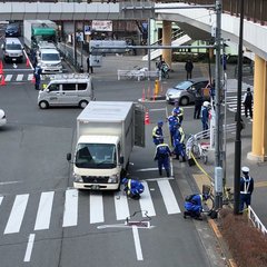 【事故】立川北駅前交…