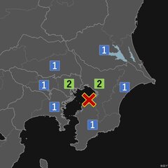 【地震】東京湾震源の…