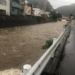 【氾濫】豪雨で長崎市…