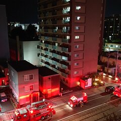 【火事か】札幌市中央…
