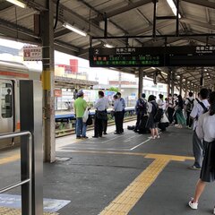 東海道線 安城駅で線…