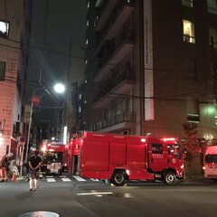 【火事？】東京都中央…
