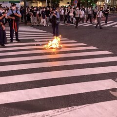【火事】渋谷スクラン…
