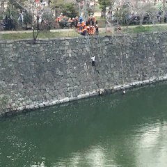 【転落事故】大阪城の…