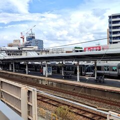 JR京都線 茨木駅で…