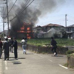 【火事】熊本県上益城…
