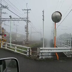 【遅延】京阪 濃霧の…