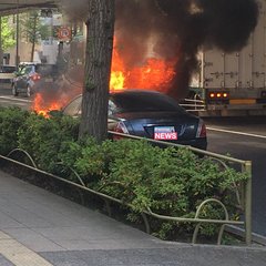 【車両火災】世田谷区…