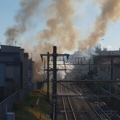 【火事】埼京線 赤羽…
