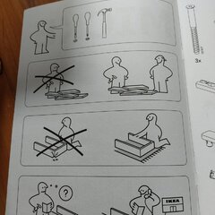 IKEAの家具の組立…