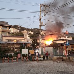 【火事】静岡県熱海市…