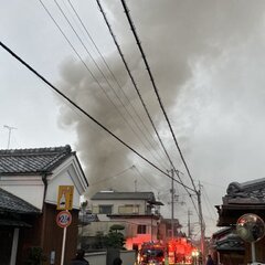 【火事】奈良市東九条…