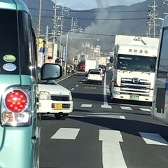 【車両火災】静岡市清…
