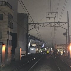 東急東横線で停電 都…