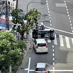 【横転事故】神戸市中…