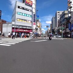 【ドラレコ動画】歩行…