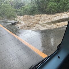 【大雨】鈴張川が氾濫…