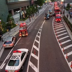 【火事？】大阪市 梅…