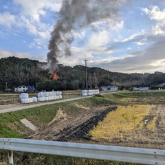 【火事】千葉県南房総…