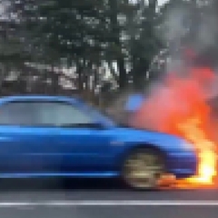 【車両火災】山陽道 …