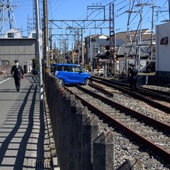 【線路内車進入】西武…