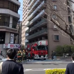 【火災】東京都品川区南大井6丁目で火事！「近所で火事あったみたいで5、6台消防車とまってた。」