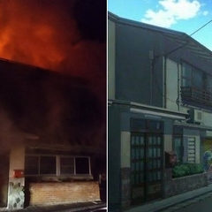 【火事】あの花の聖地…